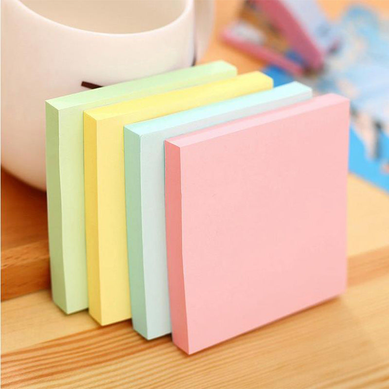 3 X 3 Inch Bright Colorful Sticky Notes Strong Adhesive Self-Adhesive Memo Pads with Super Sticking Power