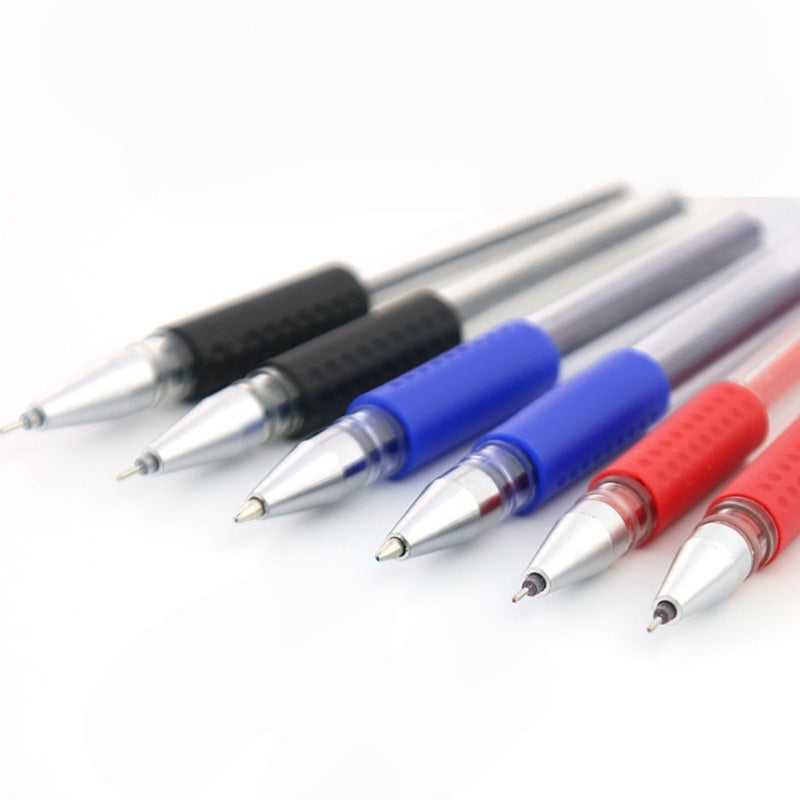 0.5mm Fine Point Gel Pens Blue Black Red 3 Colors Neutral Pens School Office Writing Stationery