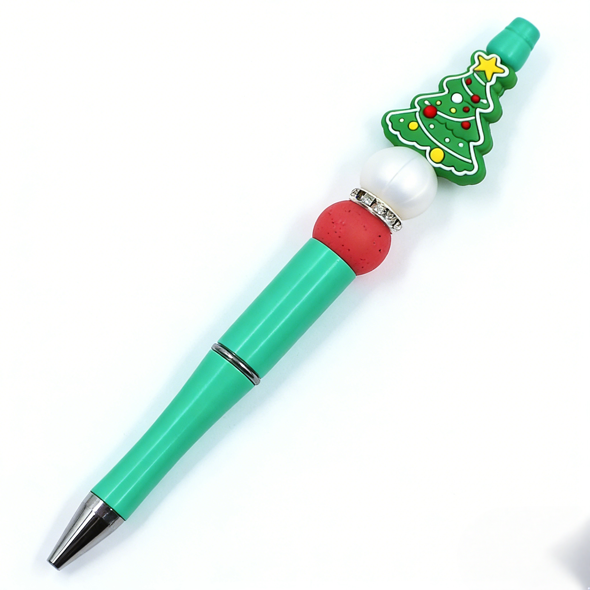 Beaded Pen Set Creative School Office Writing Stationery Christmas Beadable Pens
