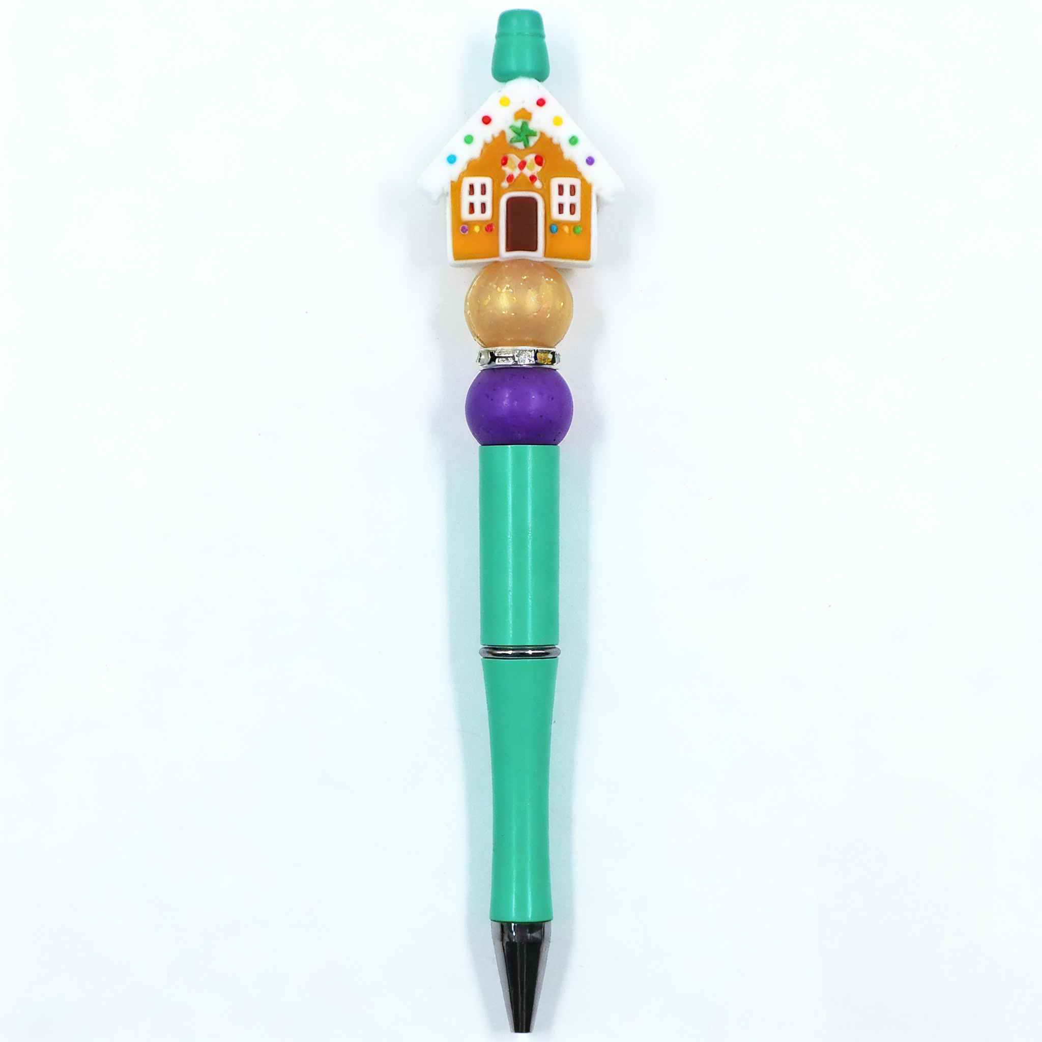 Beaded Pen Set Creative School Office Writing Stationery Christmas Beadable Pens