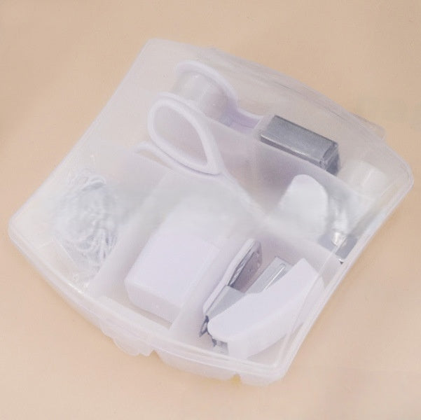 Mini Stationery Kit School Essentials Office Accessories Portable Gift Set with Stapler for School Office