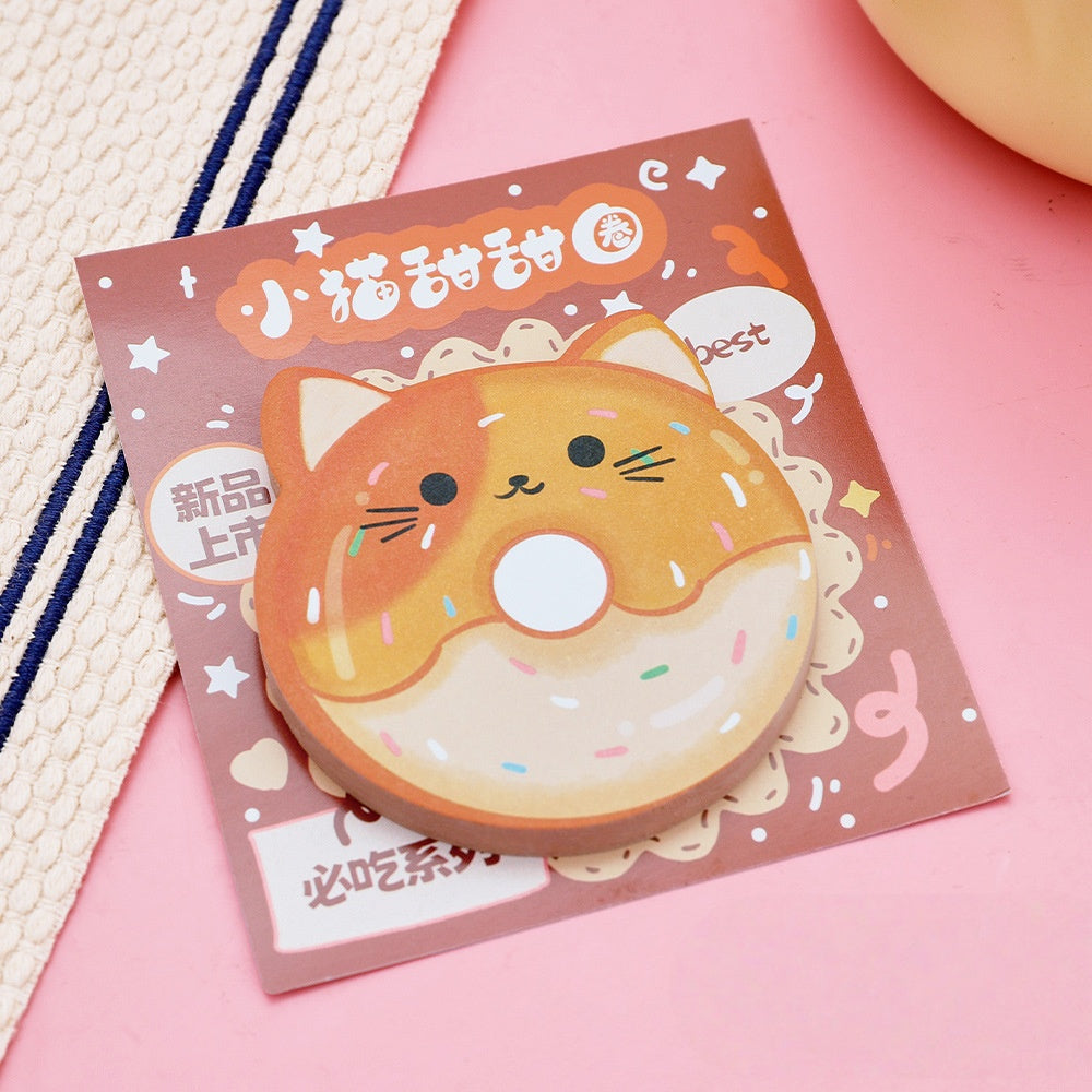 School Supplies Student Cute Cartoon Animal Kawaii Sticky Notes Memo Pads for Kids