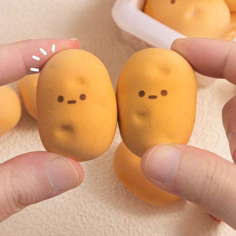 Cute Kawaii Potato Shaped Erasers Creative Writing Correction Tools for School Office Stationery Kids Gifts