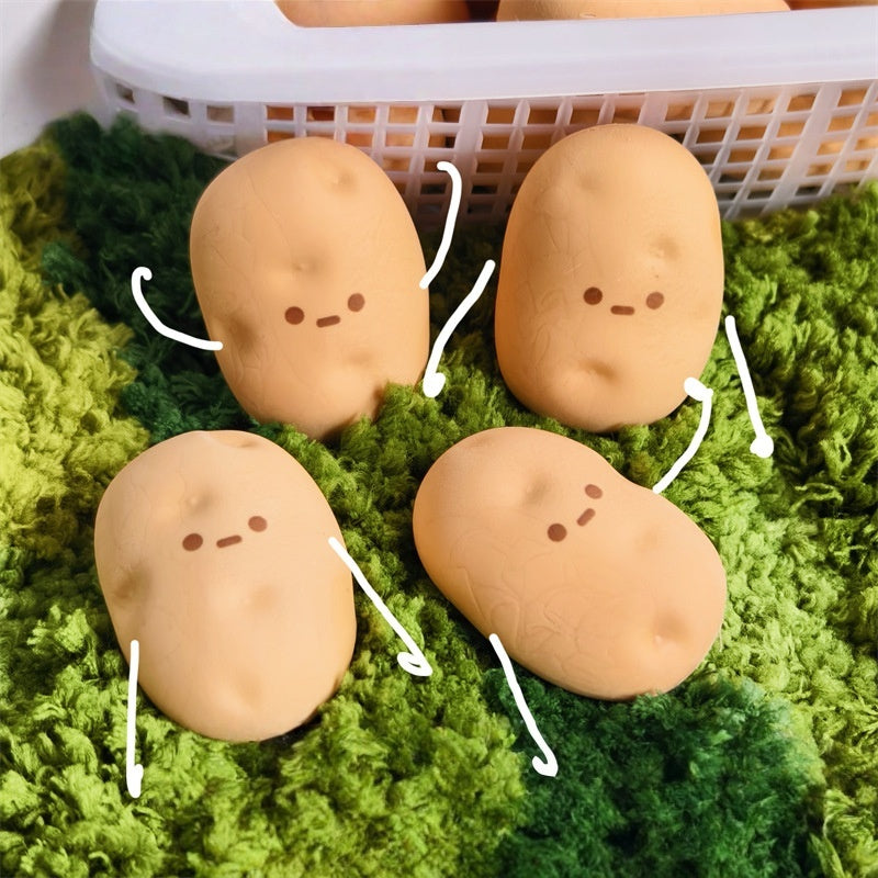 Cute Kawaii Potato Shaped Erasers Creative Writing Correction Tools for School Office Stationery Kids Gifts