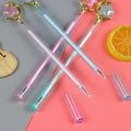 0.5mm Black Ink Gel Pens Smooth Writing Cute Star Magic Wand Stationery for School Supplies