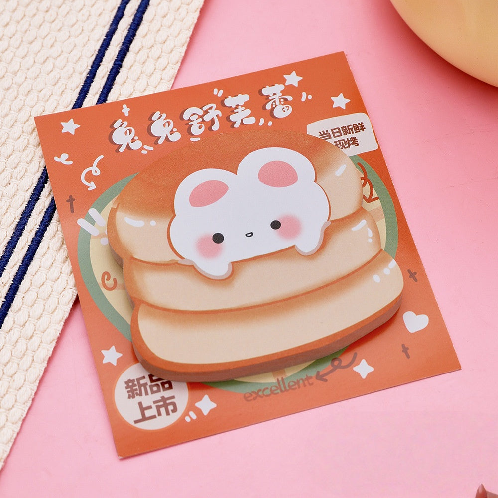 School Supplies Student Cute Cartoon Animal Kawaii Sticky Notes Memo Pads for Kids