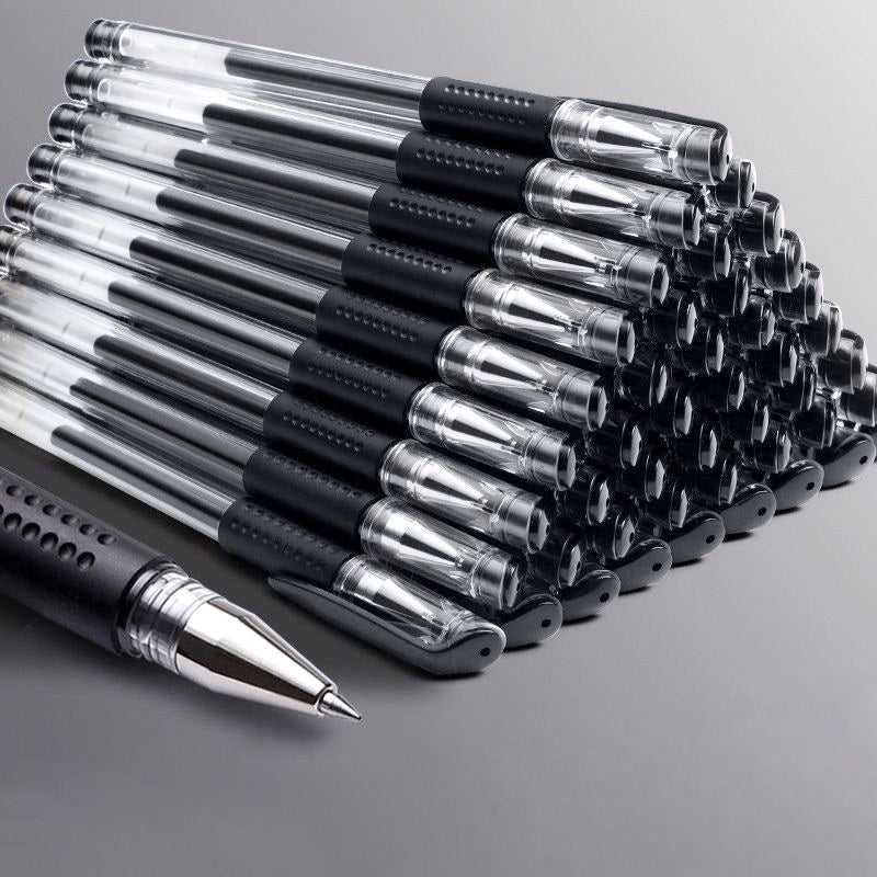 0.5mm Fine Point Gel Pens Blue Black Red 3 Colors Neutral Pens School Office Writing Stationery