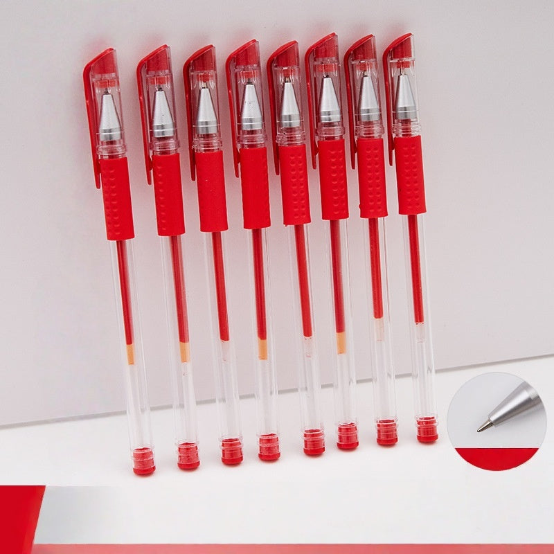 0.5mm Fine Point Gel Pens Blue Black Red 3 Colors Neutral Pens School Office Writing Stationery