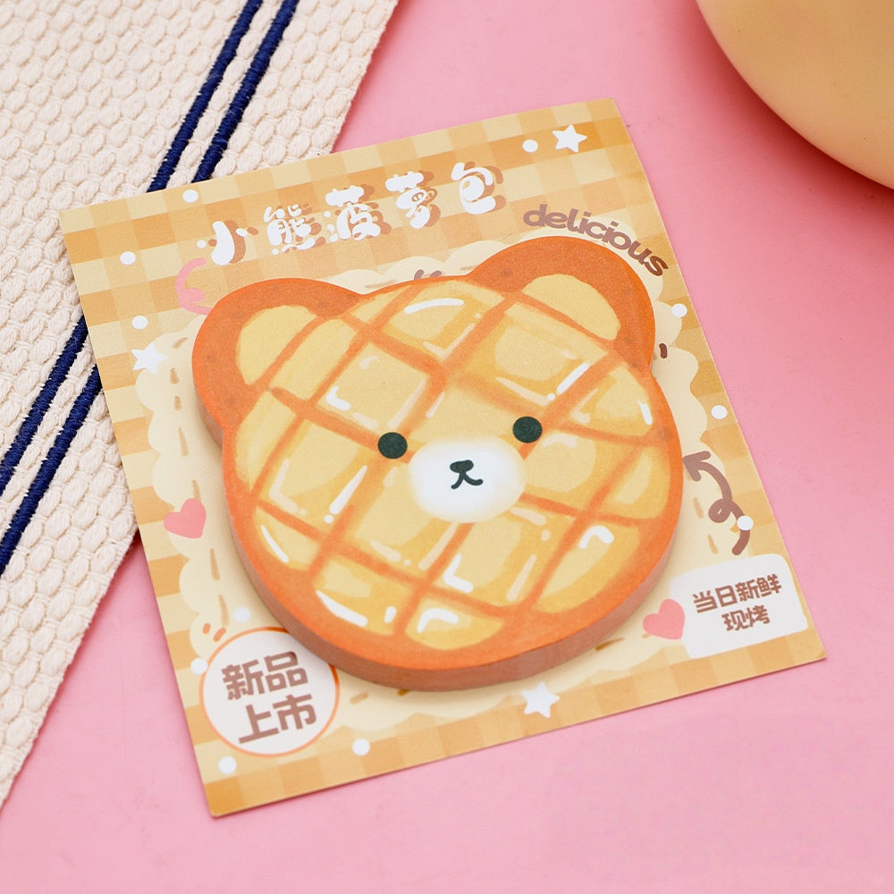 School Supplies Student Cute Cartoon Animal Kawaii Sticky Notes Memo Pads for Kids